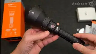 Review - Acebeam T29 SFT42R 2900lm 1400m (Comparing the lighting with the Amutorch XT80 SFT42R)