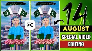 14 August Status Video Editing Capcut | TikTok 14 August Wali Video kaise Banaye