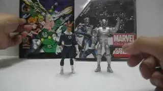 2010 Hasbro Marvel Universe Secret Wars - Ultron & Reed Richards Toy Review