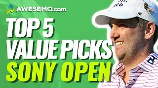 2020 SONY OPEN TOP 5 DFS VALUES | DraftKings & FanDuel PGA DFS Picks