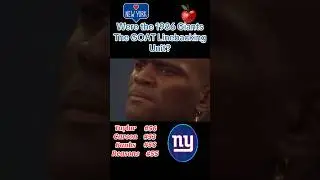 Do the 1986 Giants Have the GOAT Linebacker Unit???