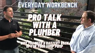 This is a pro talk with plumber John Baethke about why your sump pump needs a battery back up.