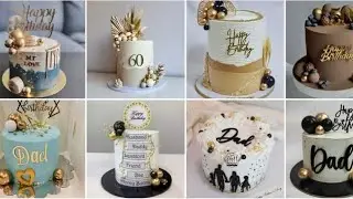 🤵amazing men's birthday cake decoration ideas/ husband, father ,father in law birthday cake design