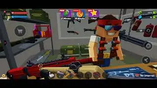 گیم پلی بازی اکشن و زامبی| Pixel Combat: Zombies Strike (2)