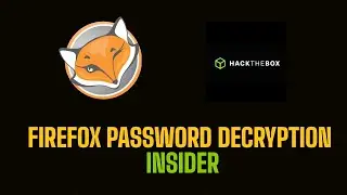 Mozilla FireFox Profile Decryption | CTF Walkthrough