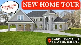 Living on a Lake |  Lake Spivey | Your Personal Retreat Awaits! | New Construction Home Tour