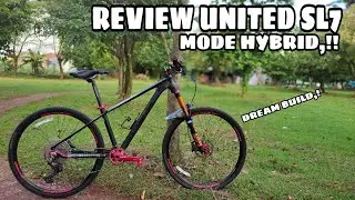 Review United SL7 Mode Hybrid || Ringan Bagai Carbon