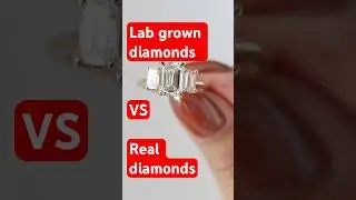Lab grown diamonds vs real diamonds? Lab grown diamond is a real diamond.