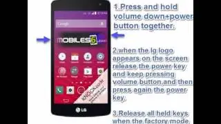 How to Reset LG LS660 Tribute