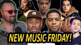 NEW MUSIC FRIDAY REACTION 👀 | LIZZO, BTS, SZA, JOJI, XXXTENTACION, KID CUDI, PHARREL WILLIAMS