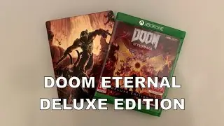 DOOM Eternal GAME Pre-order Exclusive Deluxe Edition Unboxing