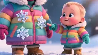 Snowy Park Adventure Baby | Fun Winter Song for Kids | Cozy Snow Play Nursery Rhyme