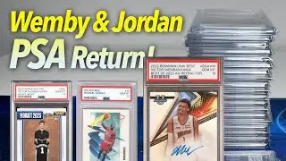 PSA Return! Grading Basketball Cards in Singapore - Grading Wembanyama and Jordan Cards
