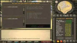 Runescape 2007: Huge Staking Profits [40m+] Stake Video 1!