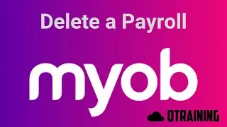 MYOB | Как удалить расчетный лист