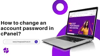 How to change an account password in cPanel with The PowerHost