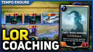How to Play Tempo Endure Deck - Legends of Runeterra Coaching
