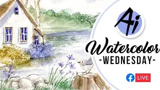Ai Watercolor - Simple Scene July 14, 2021