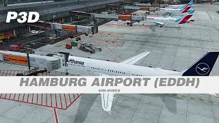 Hamburg Airport (EDDH) Scenery Add-on for Prepar3D