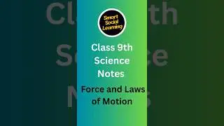 CBSE Class 9th Notes | Science | Force and Laws of Motion | Handwritten PDF Notes | #viral #shorts