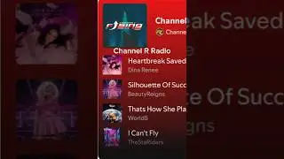 I am on Channel R Radio&rsquo;s Top 20 Rising Artists Spotify Playlist. Check it out. #channelrrising