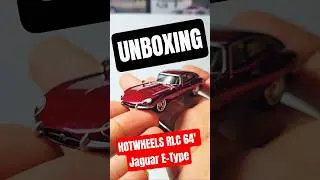 HOT WHEELS RLC 1964 Jaguar E-Type #UNBOXING #HOTWHEELS #DIECAST #PREMIUMDIECAST #automobile #toycars