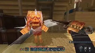 Trecho de combate Hytale