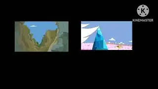 Simpsons Time Adventure Time Comparison
