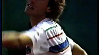 Sergio Casal vs. Boris Becker Davis Cup 1987 1st round PART 2