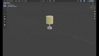 Making a lamp in Blender!