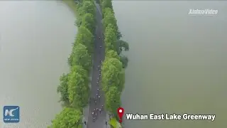 Stunning aerial view: Venues of Military World Games in Wuhan, China