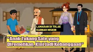 “Anak Tukang Sate yang Diremehkan, Kini Jadi Kebanggaan” ( KARTUNIN ) 