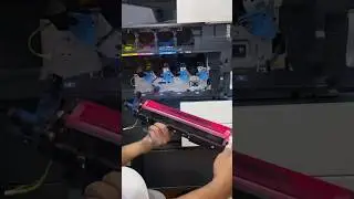 KONICA MINOLTA COLOUR DEVELOPER UNIT #konicaminolta #technology #repairtutorial #howto #printer