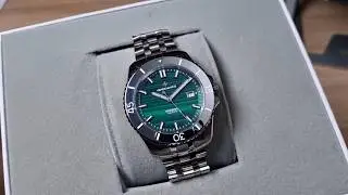La Venezianico Nereide maintenant avec un cadran en pierre malachite !! 💚