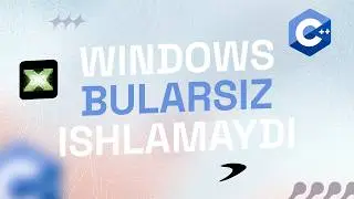 Windows uchun O'TA ZARUR dastular? |  DirectX & Visual C++ | Nega dasturlarga kirmasligi haqida