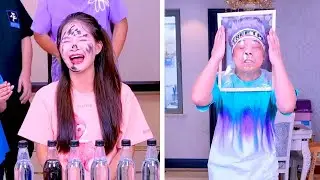 Family Games丨Fantastic Color Change Challenge! Beware Of Mischief Penalties!#Funnyfamily
