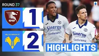 SALERNITANA-VERONA 1-2 | HIGHLIGHTS | Verona secure Serie A status! | Serie A 2023/24