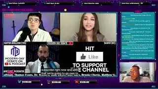 Saanvi vs Hunter Avalone debate reaction