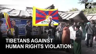 Tibetan activists took to streets on International Human Rights Day
