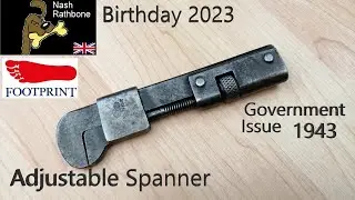 1943 Government Issue Footprint Adjustable Spanner