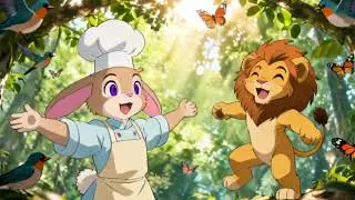 Lion Teacher & Smart Rabbit &ndash; ABCD Fun!
