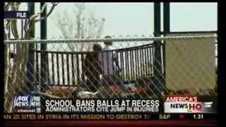Schools Bans Balls At Recess & Say GoodBye To Post Game Handshakes   Wussification Of America