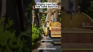 Mighty Iron Fist The Tank Buster 🤣  #shorts #marvelrivals #gaming
