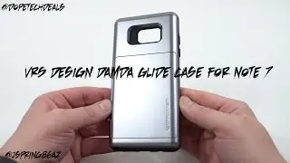Обзор чехла для Galaxy Note 7 от VRS Design: чехол Damda Glide!