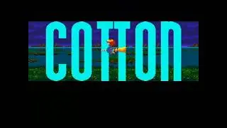 Panorama Cotton (1994, Success, Mega Drive) - Title and Attract Screen