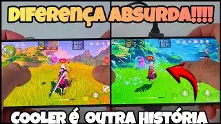 COMO TER MAIS FPS NA HYPEROS 3 USANDO APENAS UM COOLER TESTE NO POCO X7 PRO COM COOLER VS SEM COOLER