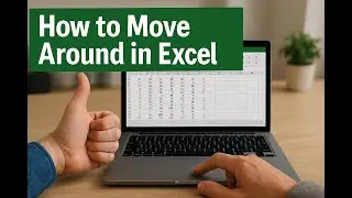 Navigate Excel &mdash; Move, Select, Zoom & Save (Beginner Guide) #Excel #ExcelForBeginners #exceltutorial