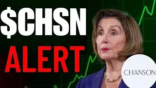 CHSN Stock EXPLODING Next!? (Thank Me Later!) Chanson International stock best broker review