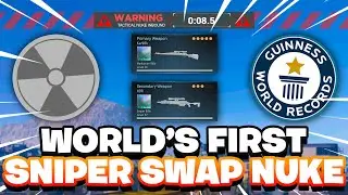 WORLDS FIRST SNIPER SWAP TACTICAL NUKE (SWAP EVERY KILL) - FaZe Kitty $100 Swap Challenge