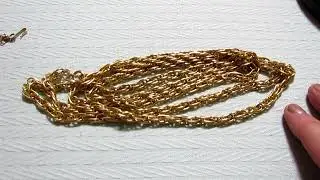 371. Распаковка Украшения на шею Trifari Napier